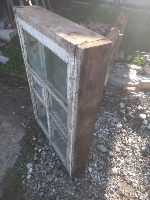 Деревянный окно двухпокетный