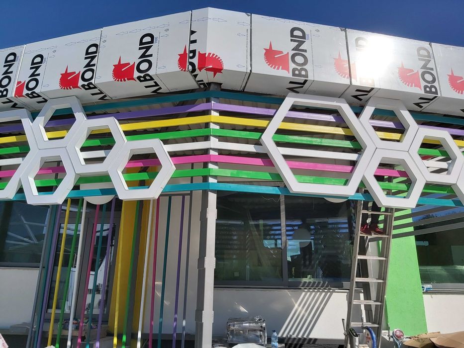 Sablon marcaj stradal /Reclame luminoase/Litere volumetrice/BOND etc