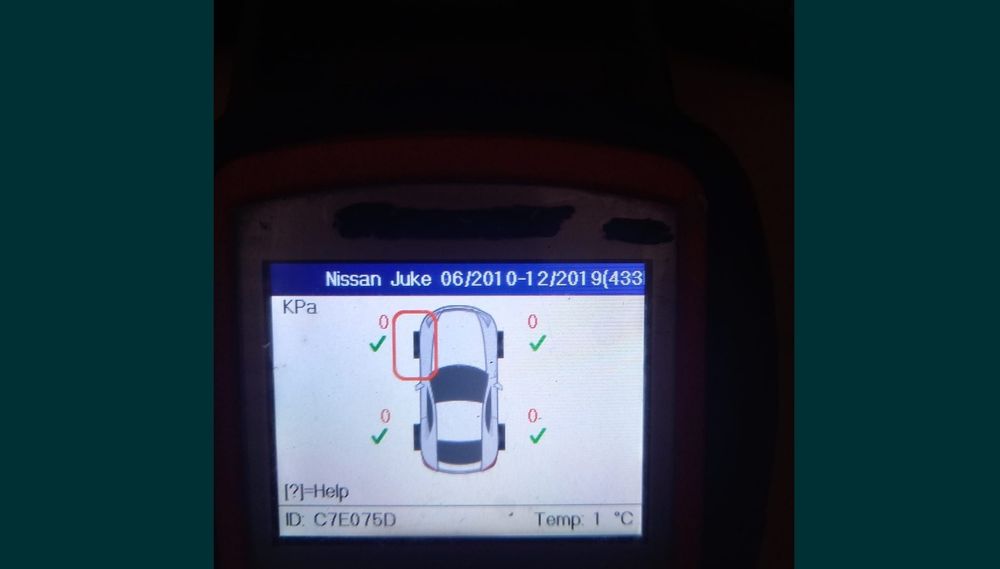 senzori presiune aer roti Nissan Qashqai j10, j11, X-trail,  juke