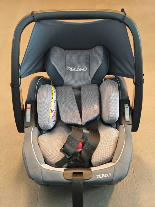 Детско столче за кола+кошница за новородено Recaro Zero 1 Elite i-Size