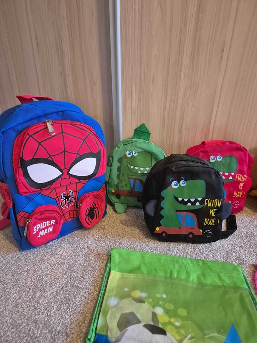 Детска раница /бебешка раница Spiderman/Спайдър, динозавър, панда, др.