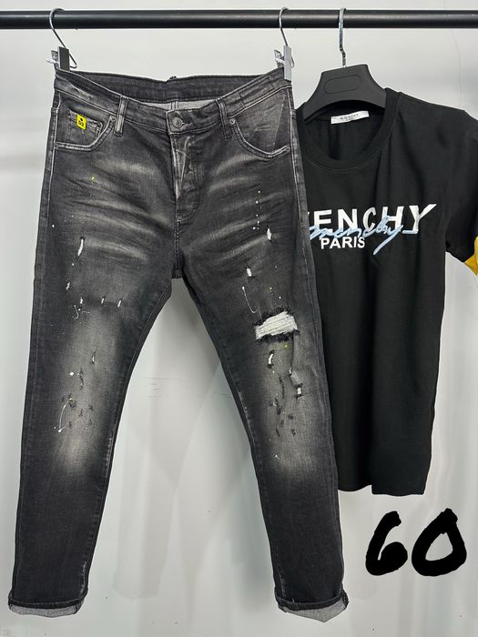 Dsquared мъжки черни дънки 6 модела