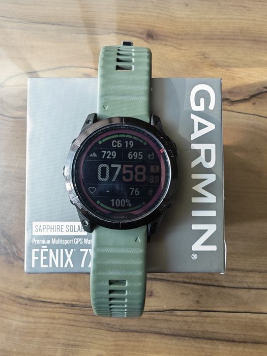 Garmin Fenix 7x sapphire solar