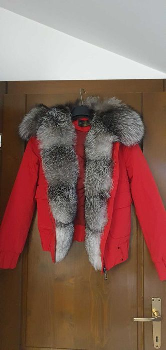 Geaca cu blana de vulpecCCM BOUTIQUE
