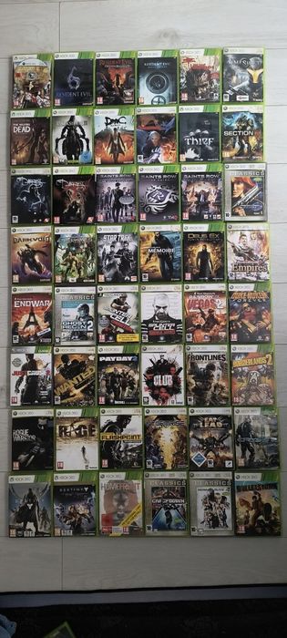 Lot jocuri xbox 360 diverse