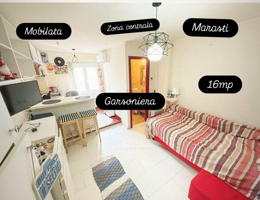 Ofer spre inchiriere garsoniera