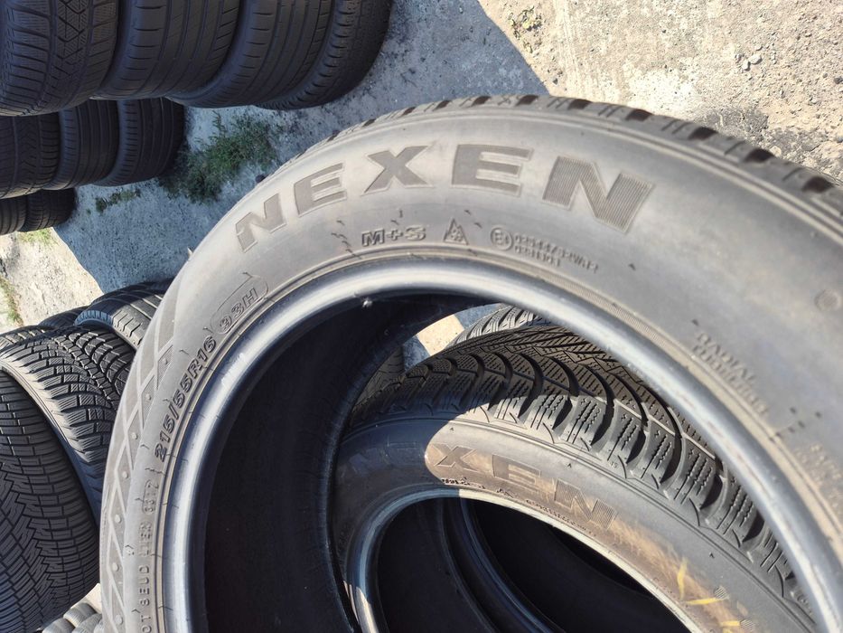 4 Anvelope M+S - 215/55/16 93H - Nexen WinGuard - Stare Foarte buna - DOT 2017 !