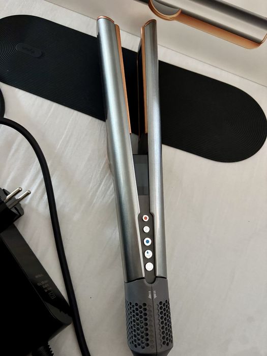 Dyson Airstrait HT01 Nichel/Cupru – ca nou + cutie/factură