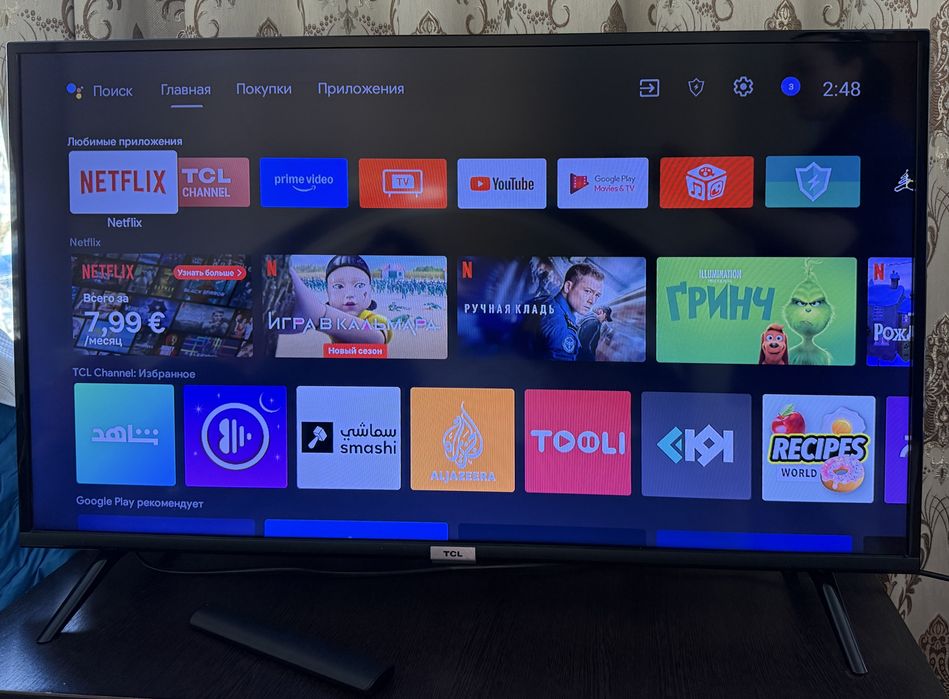 Телевизор TCL smart tv