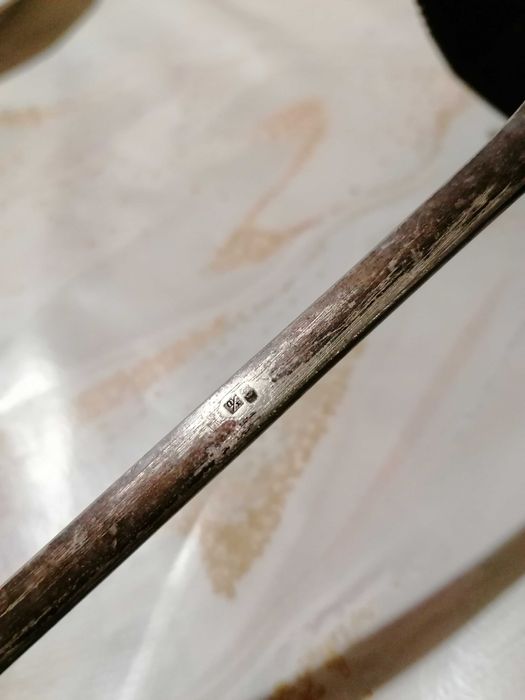 Посребрен черпак