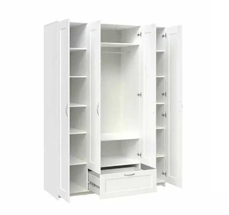 Шкаф  белый  , произведен в Беларуси.