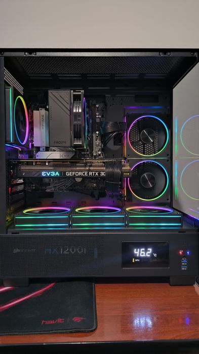 PC Gaming Ryzen 5 7500F/RTX 3070/16GB RAM/2TB SSD/1200W 80+ Platinum