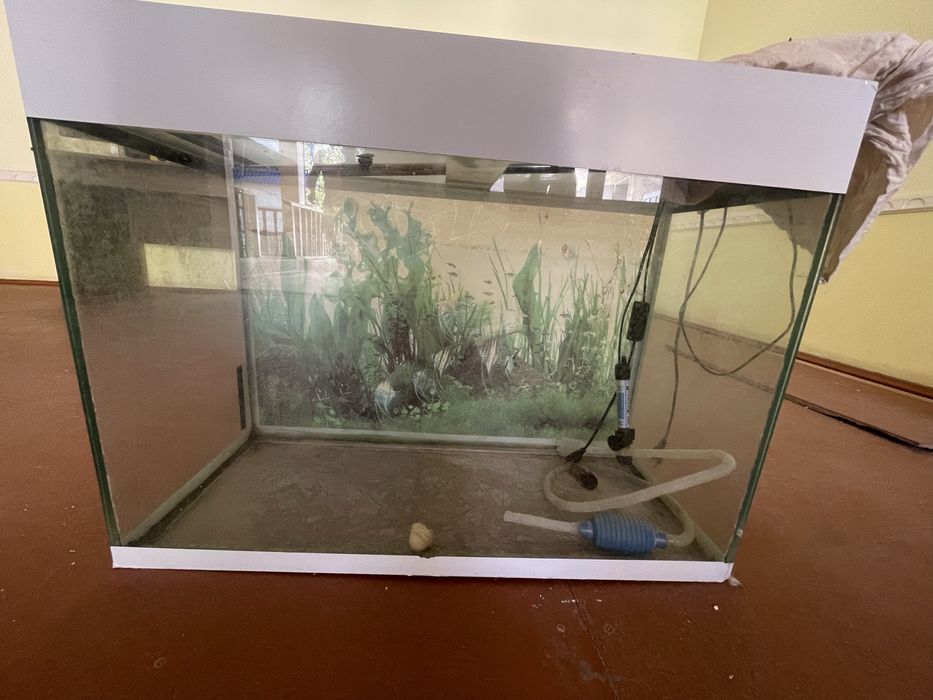 Аквариум 140 л почти новый
