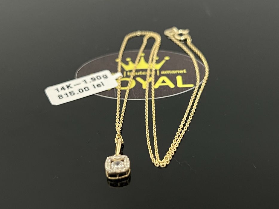 Bijuteria Royal CB: Lantisor dama aur 14k 1,90gr