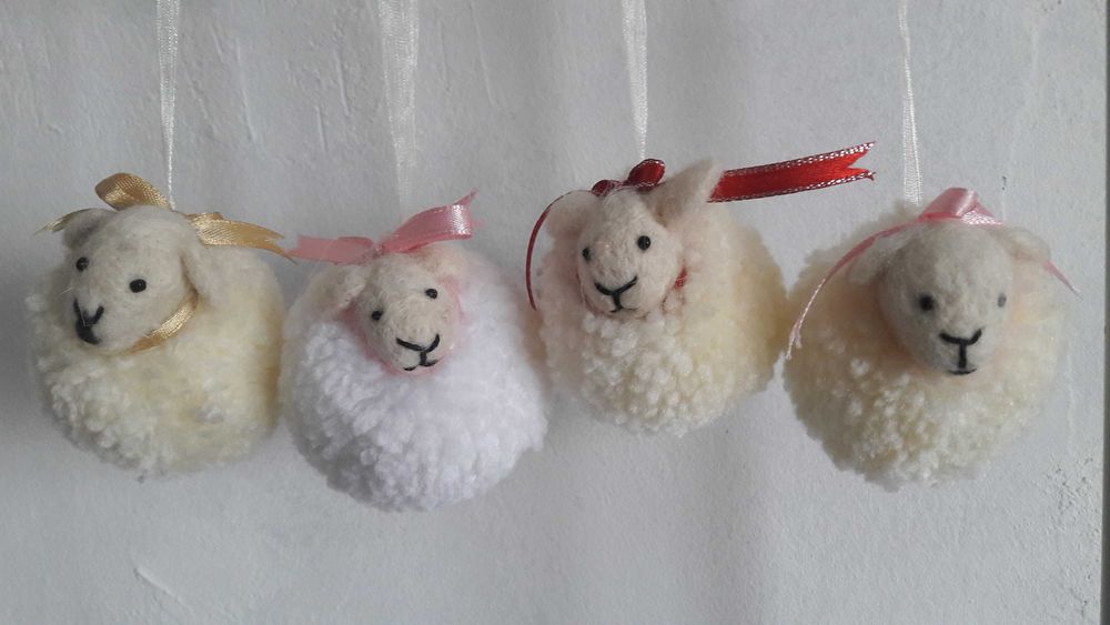 Барашки помпоны казахские сувениры