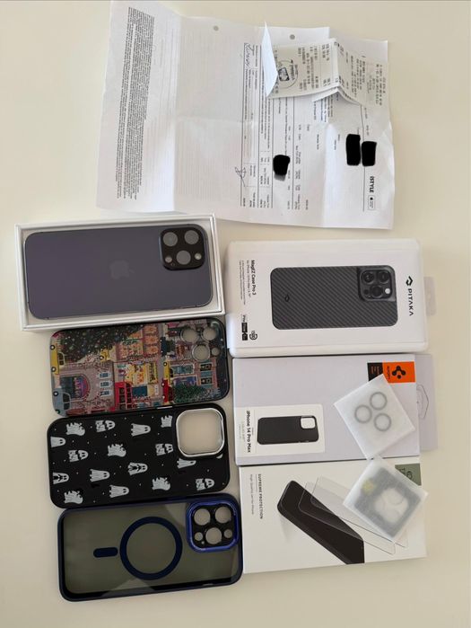 iPhone 14 Pro Max 256 Impecabil full cutie accesorii pitaka incarcator