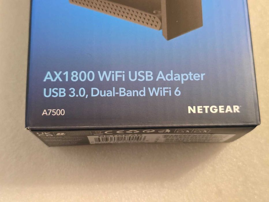 Adaptor Wireless NETGEAR Nighthawk A7500 AX1800, WiFi 6, USB 3.0