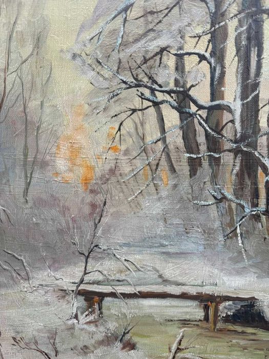 Tablou în ulei pe pânză semnat Mettepenningen J.