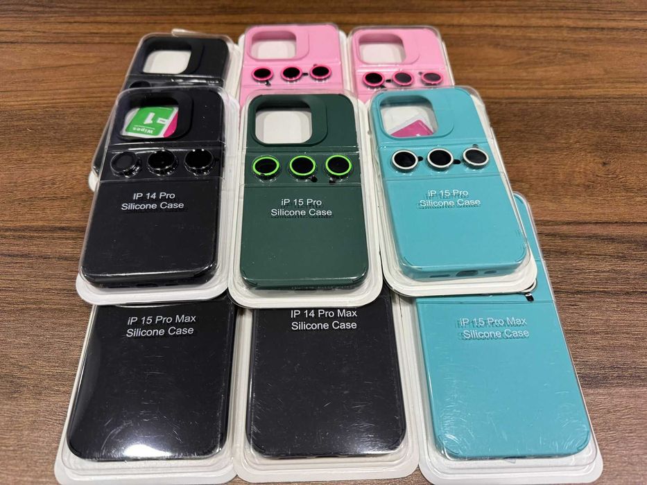 Huse Silicon Iphone + Protectie camere