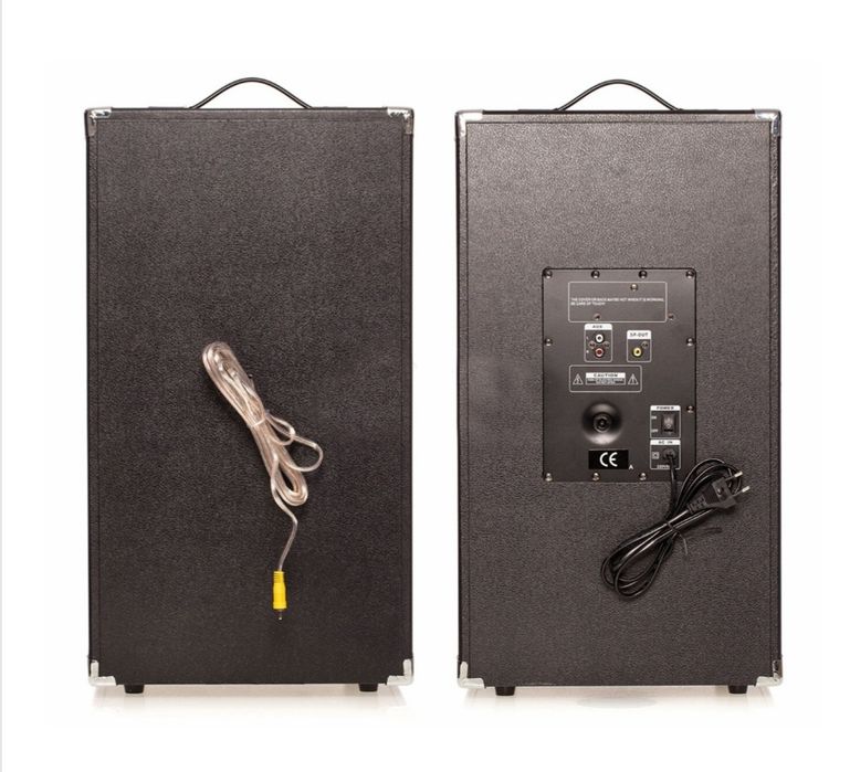 Set boxe 284 JRH mic wireless telecomanda bluetooth USB 600 W