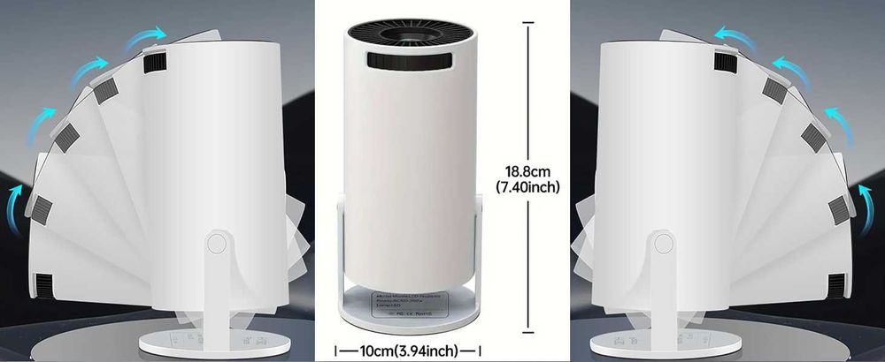 Проектор  Домашно кино 4K/до 130инча/120ANSI лумена/високоговорител