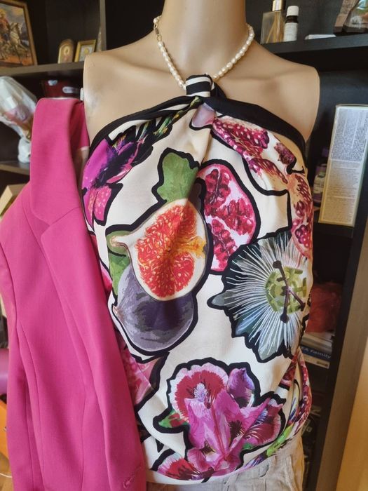 Копринен шал Marc Cain