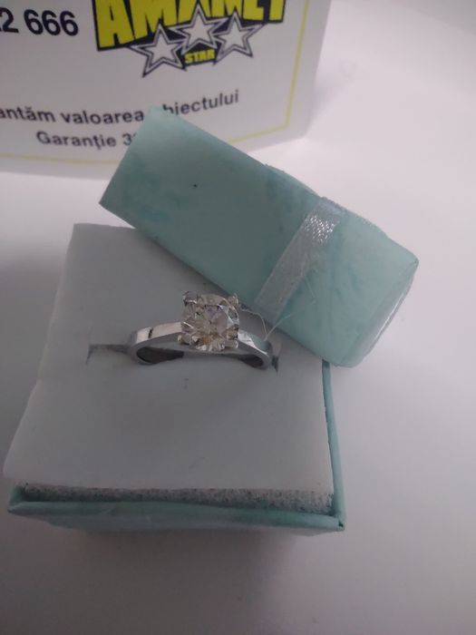 Inel aur alb 14k (efn)