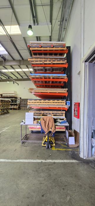 Rafturi Cantilever depozitare