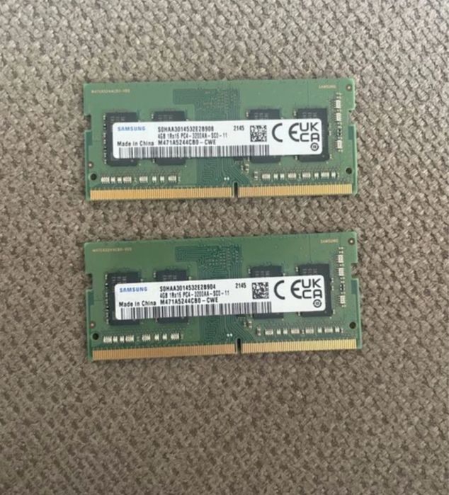 Memorie RAM Samsung 4GB laptop