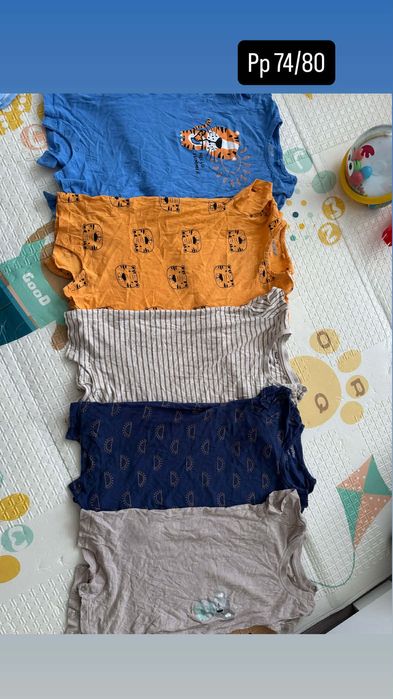 Разпродажба на летни дрехи за момченца