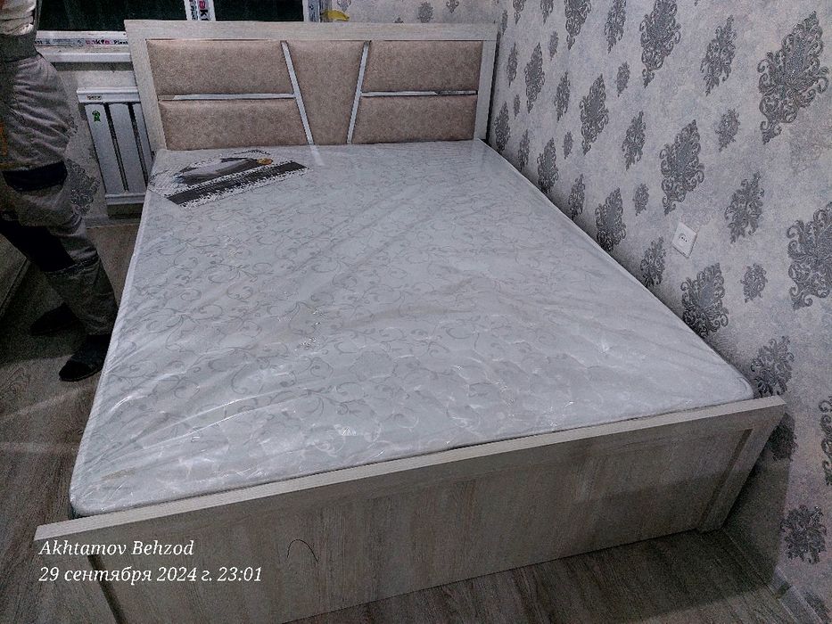 Двухспалний кровать, крават спалний спальня крават арзон пвх кромка