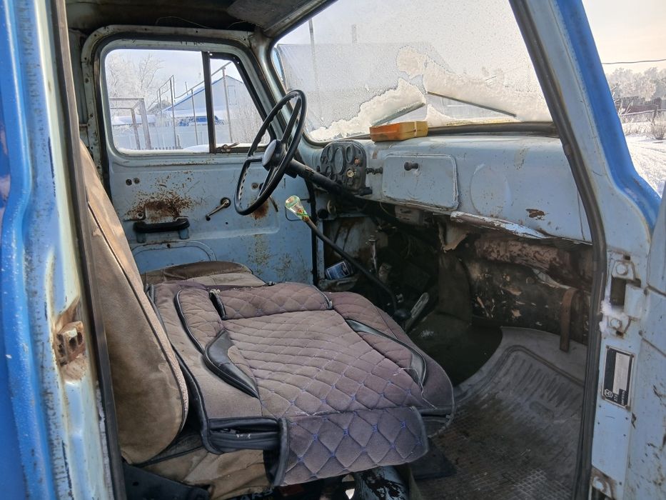 Газ 53 самосвал на ходу