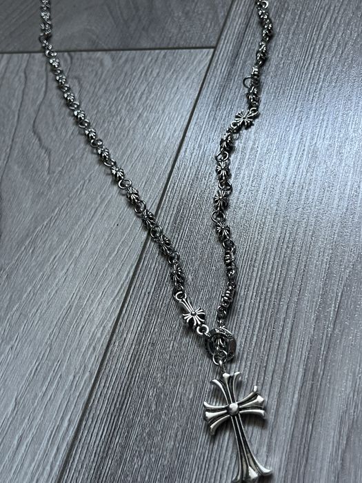 Chrome Hearts Rosary Chain Cross Ajustabil