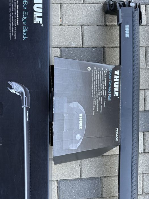 Рейки Thule, WingBar Edge, черни, много добро състояние