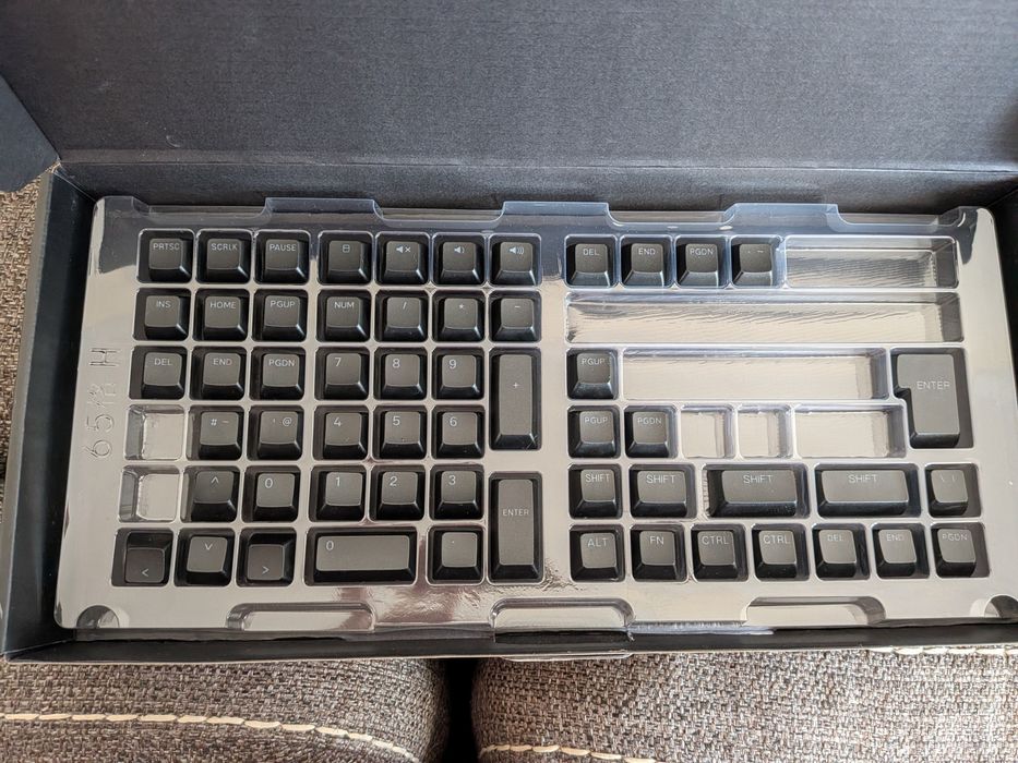 Akko keycap set asa profile - PBT Double Shot shine-through