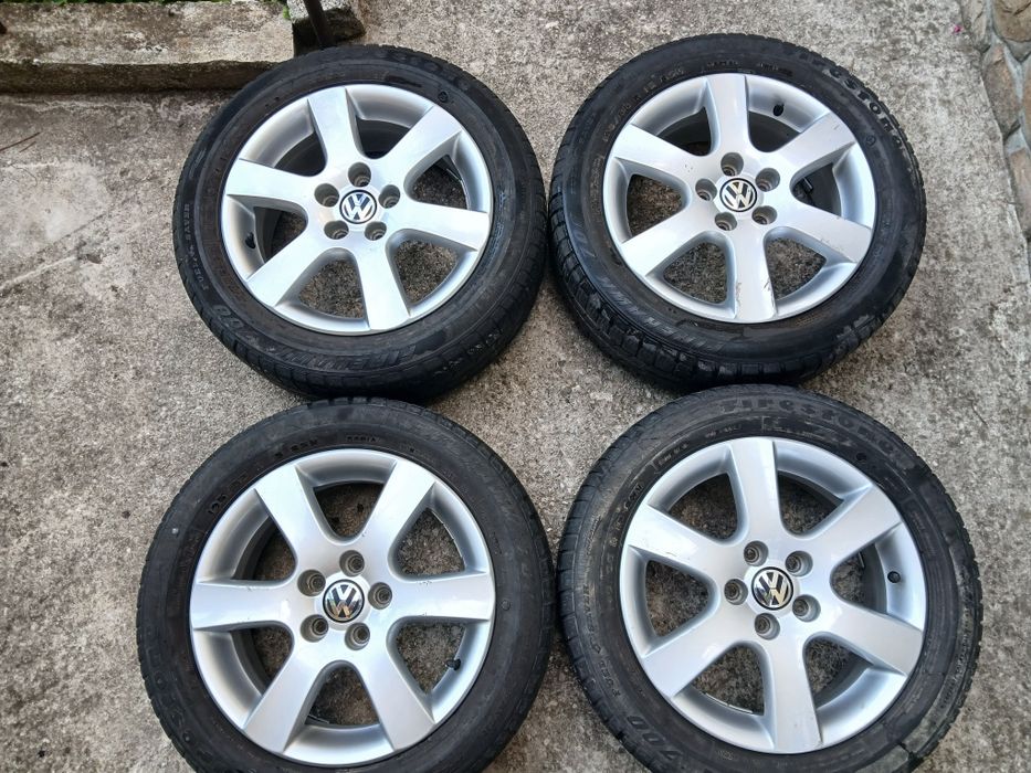 Оригинални Алуминиеви джанти 15цола за  vw polo.fox.Golf4.UP.skoda fabia.seat.Audi a1-A2-A3-5×100.