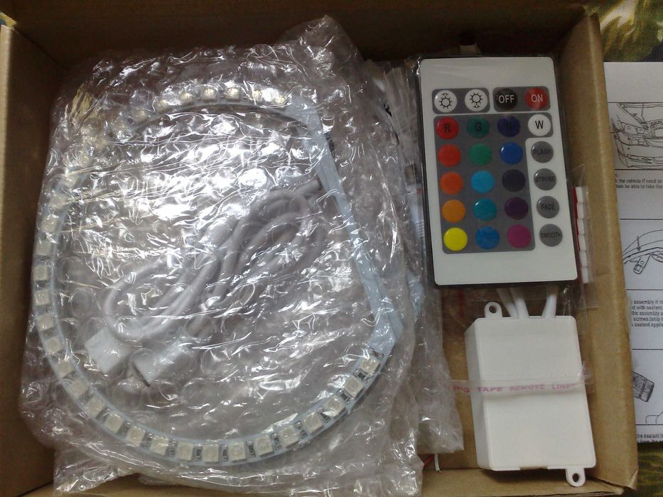 Многоцветни диодни Ангелски очи  за БМВ , angel eyes BMW