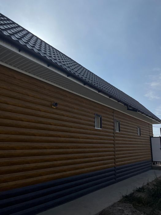 Новая баня на дровах