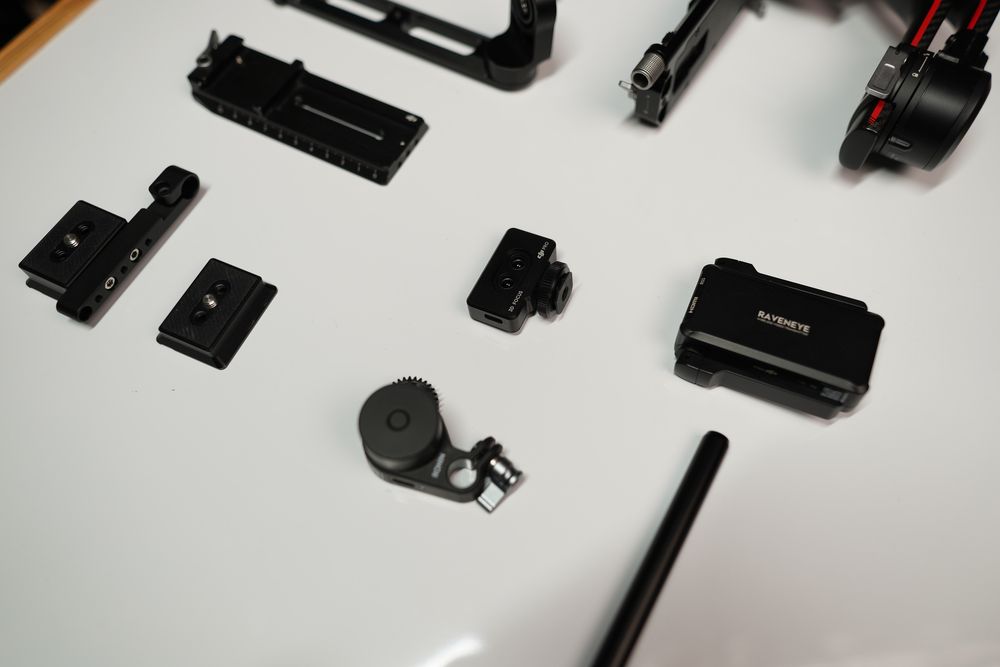 Dji raveneye + focus motor + 3d focus