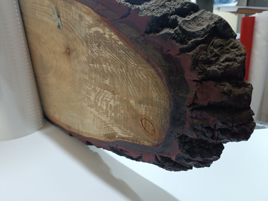 Картина из среза дерева