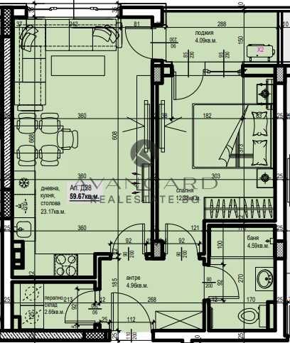 Продава се Двустаен апартамент в Пловдив, Кючук Париж - 72 кв.м за 1778 €/кв.м - Снимка #11