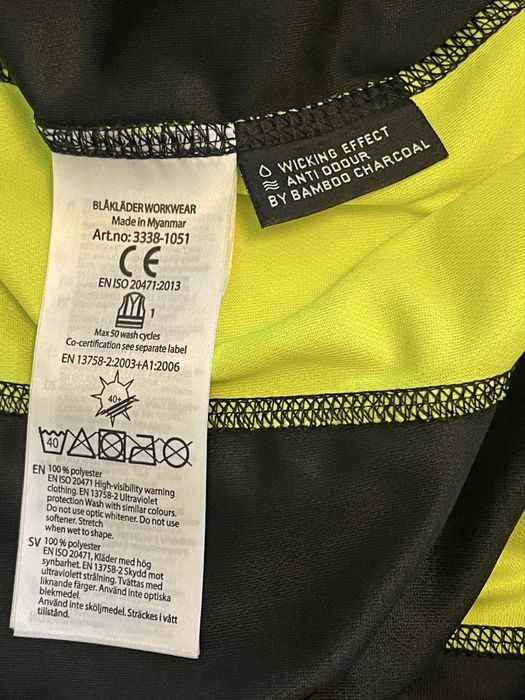 Tricou munca/workwear Blaklader Volvo marimea L