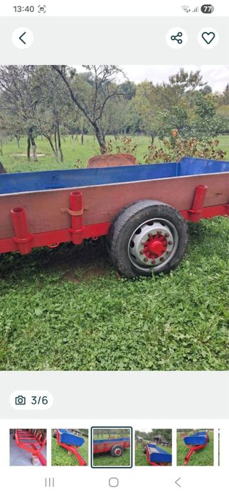 Remorca pentru tractor