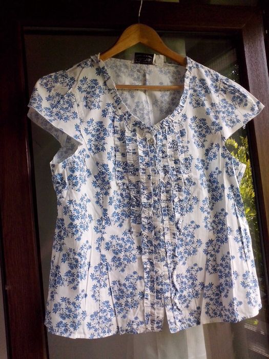 bluza noua,44/46/18,batist bumbac,boho chic