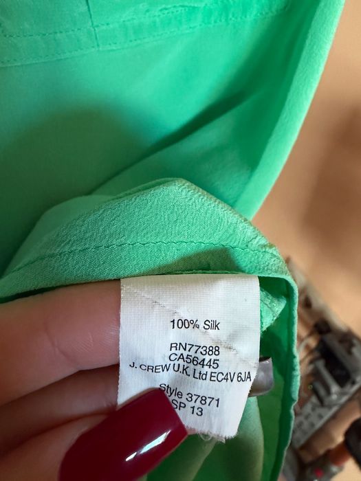 Дамски копринени ризи J Crew, размер М и L