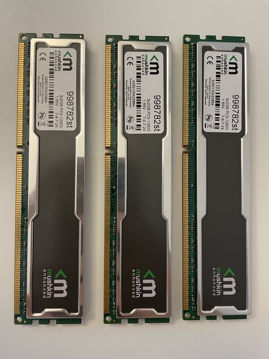 Memorie RAM 8Gb DDR3 - Mushkin Enhanced 2GB DDR3-1600 (PC3-12800), CL7, 1.65V