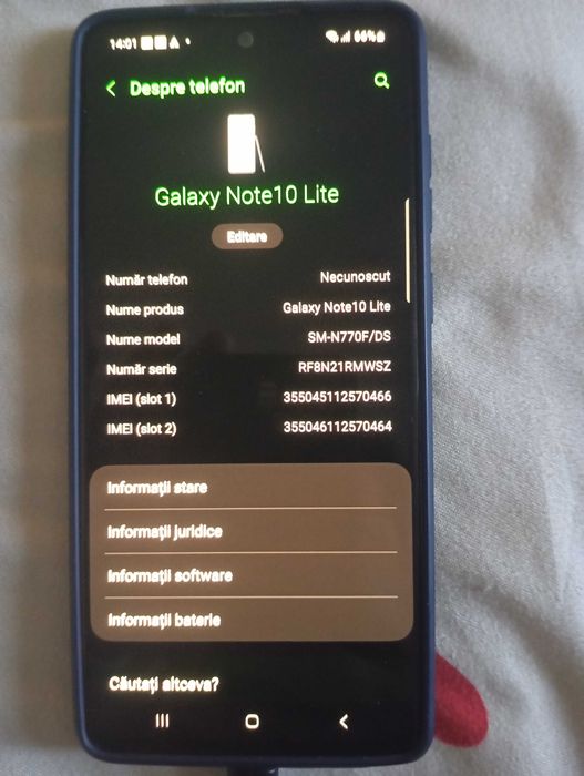 Telefon Samsung Note 10lite