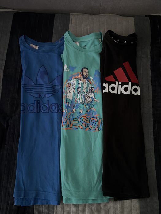 Lot tricouri Adidas - 11- 12 ani