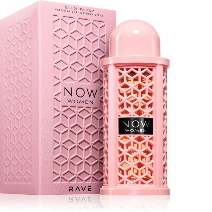 Rave Now Women дамски парфюм EDP 100 мл – Сладък плодов аромат с червени плодове, маршмелоу, жасмин, ванилия и мускус