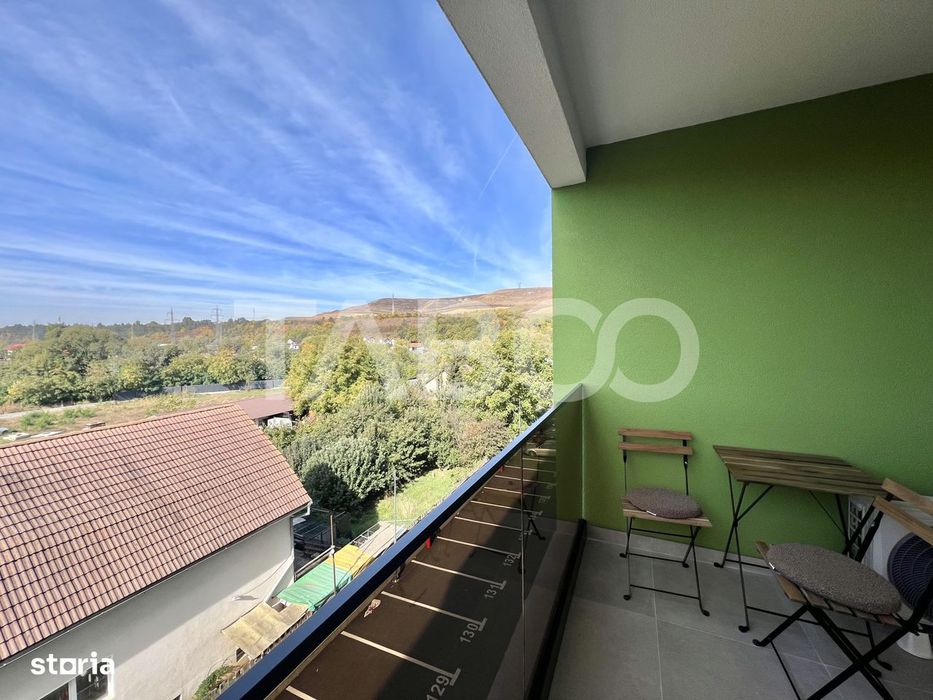Apartament cu 2 camere de vanzare in Floresti nou cu balcon la cheie